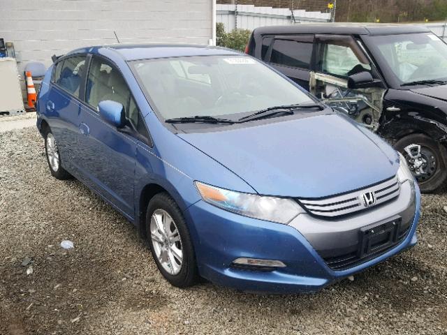 JHMZE2H70AS028276 - 2010 HONDA INSIGHT BLUE photo 1