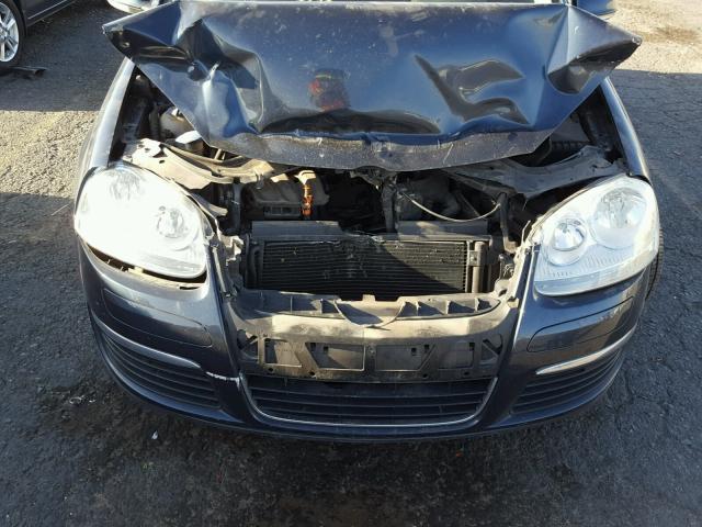3VWJZ7AJ3AM064636 - 2010 VOLKSWAGEN JETTA S 蓝色 照片 7