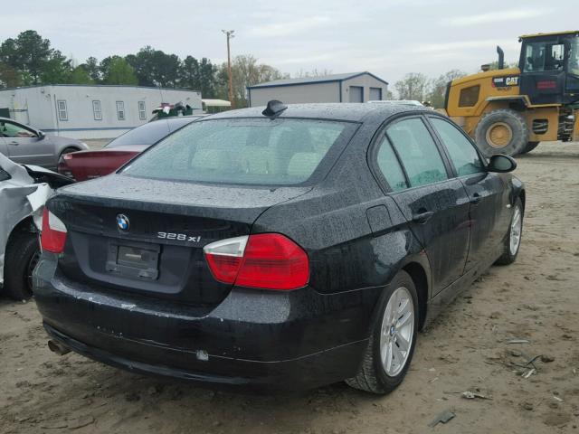 WBAVC93547KX58055 - 2007 BMW 328 XI BLACK photo 4