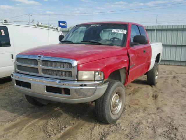 3B7KF23ZX1G748748 - 2001 DODGE RAM 2500 TWO TONE photo 2