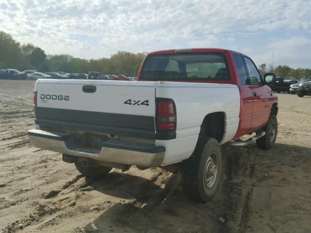 3B7KF23ZX1G748748 - 2001 DODGE RAM 2500 TWO TONE photo 4