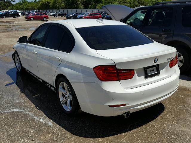 WBA3B1G5XENT00277 - 2014 BMW 320 I WHITE photo 3