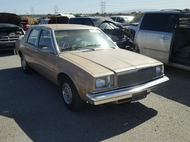 1G4XB69X8FW434163 - 1985 BUICK SKYLARK X- GOLD photo 1