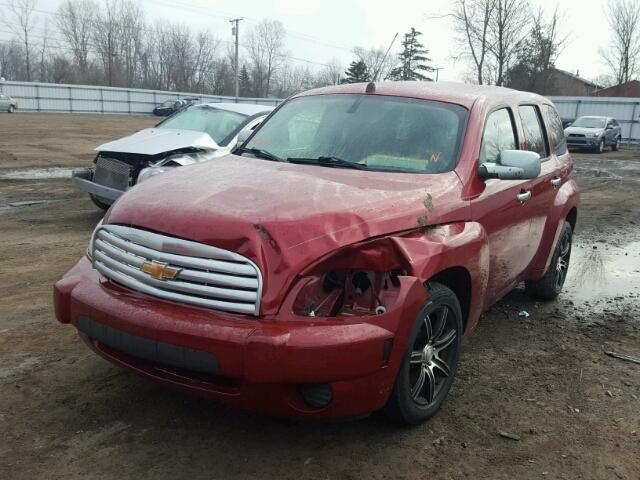 3GNBAADB0AS559881 - 2010 CHEVROLET HHR LS BURGUNDY photo 2