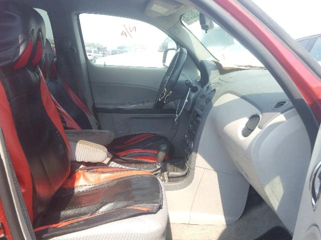 3GNBAADB0AS559881 - 2010 CHEVROLET HHR LS BURGUNDY photo 5