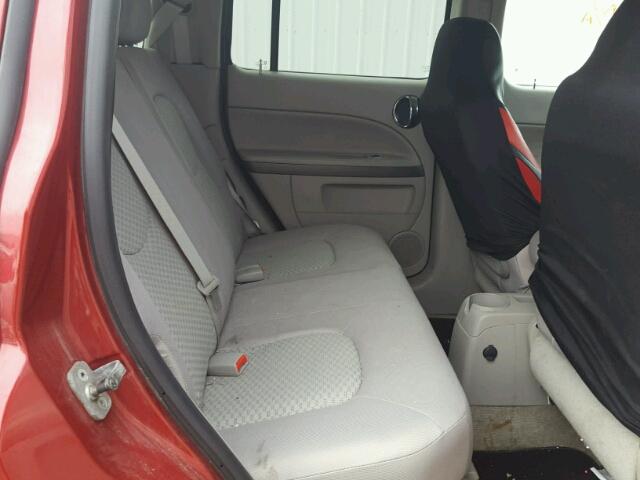 3GNBAADB0AS559881 - 2010 CHEVROLET HHR LS BURGUNDY photo 6