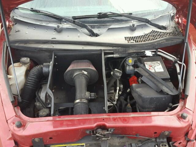 3GNBAADB0AS559881 - 2010 CHEVROLET HHR LS BURGUNDY photo 7