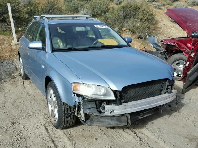 WAUKF78E76A090683 - 2006 AUDI A4 2.0T AV BLUE photo 1