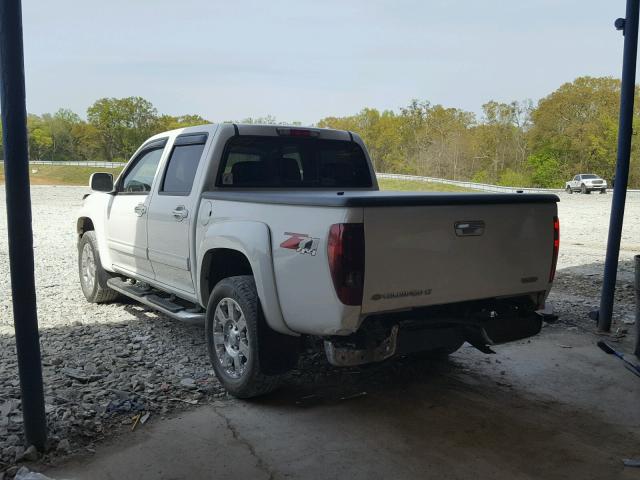 1GCHTDFE2C8153294 - 2012 CHEVROLET COLORADO L WHITE photo 3