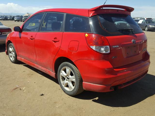 2T1KY38E14C170074 - 2004 TOYOTA COROLLA MA RED photo 3