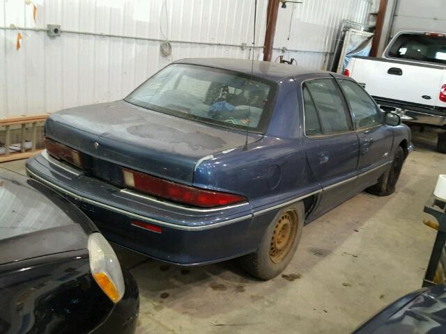 1G4NV5538RC296576 - 1994 BUICK SKYLARK CU BLUE photo 4