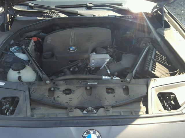 WBAXH5C51CDW06946 - 2012 BMW 528 XI GRAY photo 7