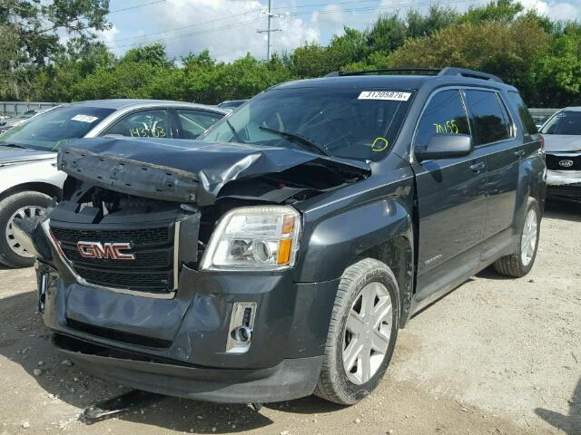 2CTALSEC5B6246227 - 2011 GMC TERRAIN SL CHARCOAL photo 2