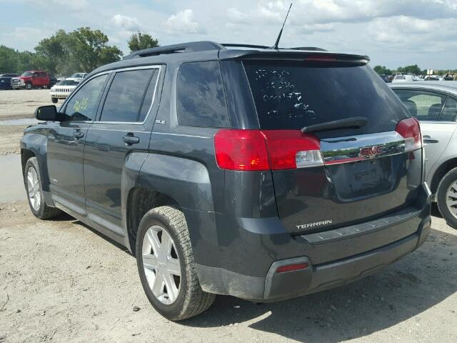 2CTALSEC5B6246227 - 2011 GMC TERRAIN SL CHARCOAL photo 3