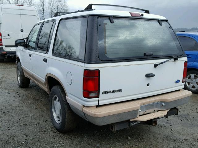 1FMDU34XXNUA05166 - 1992 FORD EXPLORER WHITE photo 3