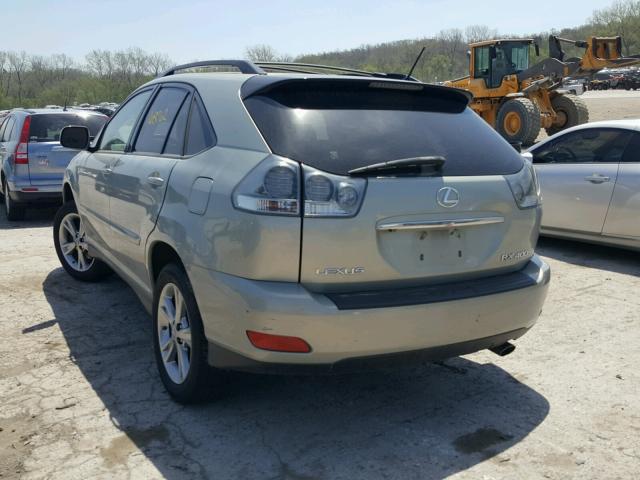 JTJHW31U260034550 - 2006 LEXUS RX 400 SILVER photo 3