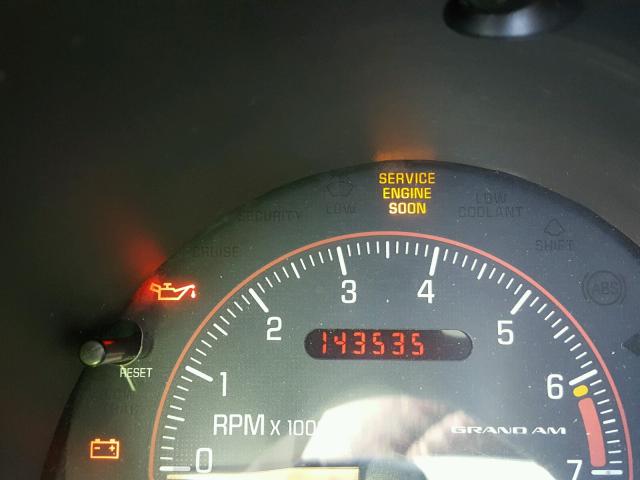 1G2NF52E74C252640 - 2004 PONTIAC GRAND AM S Qırmızı foto 8