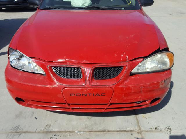 1G2NF52E74C252640 - 2004 PONTIAC GRAND AM S Qırmızı foto 9
