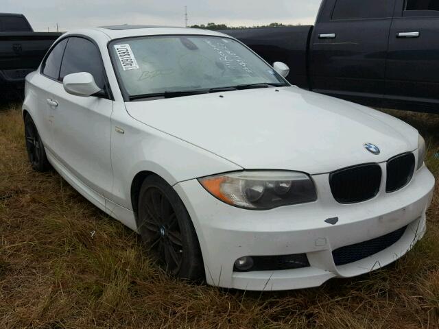 WBAUP7C55CVP23781 - 2012 BMW 128 I WHITE photo 1