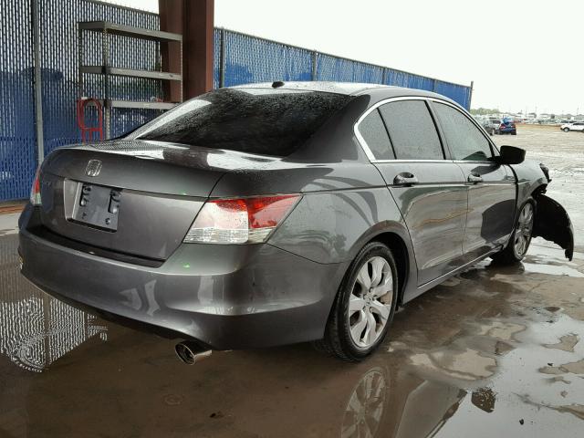 1HGCP26879A108948 - 2009 HONDA ACCORD EXL GRAY photo 4