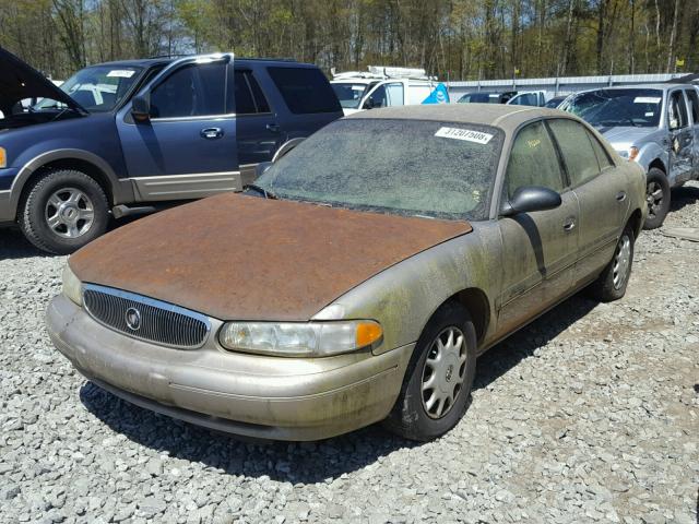 2G4WS52M5W1594160 - 1998 BUICK CENTURY CU BROWN photo 2