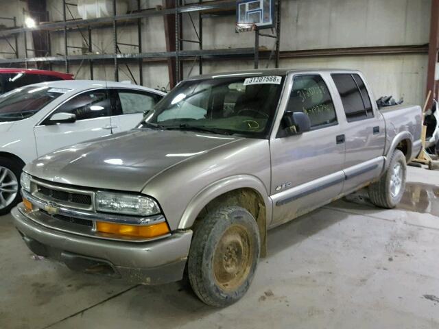 1GCDT13X43K112249 - 2003 CHEVROLET S TRUCK S1 BEIGE photo 2