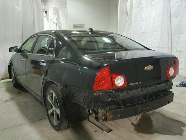 1G1ZC5E07CF175764 - 2012 CHEVROLET MALIBU 1LT 黑色 照片 3