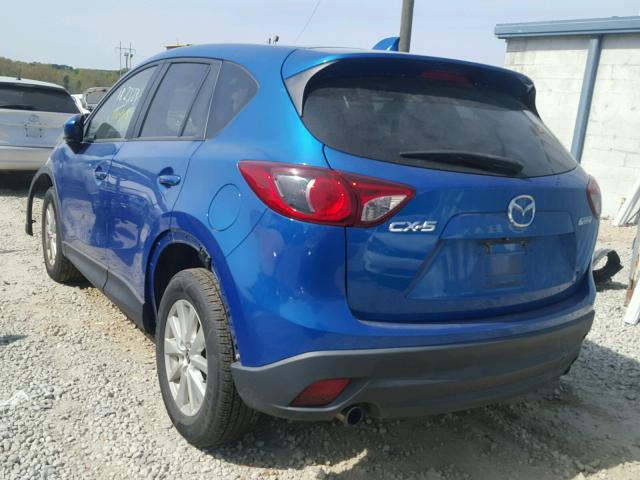 JM3KE2CE0D0117085 - 2013 MAZDA CX-5 TOURI BLUE photo 3