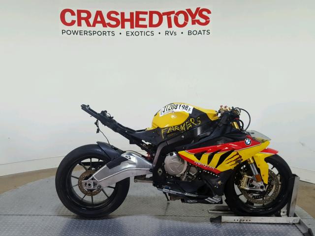 WB1051707BZV43550 - 2011 BMW S 1000 RR YELLOW photo 1