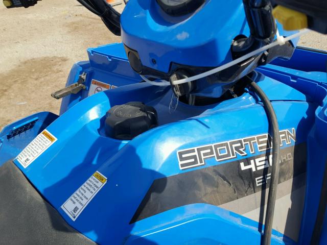 4XASEA451GA266581 - 2016 POLARIS SPORTSMAN 蓝色 照片 5