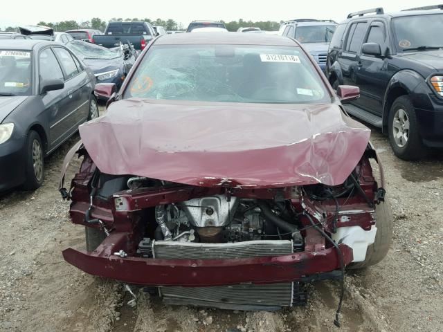 1G11C5SA1GF127807 - 2016 CHEVROLET MALIBU LIM MAROON photo 9