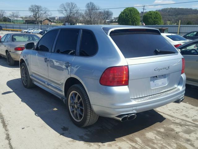 WP1AB29P16LA67898 - 2006 PORSCHE CAYENNE S BLUE photo 3