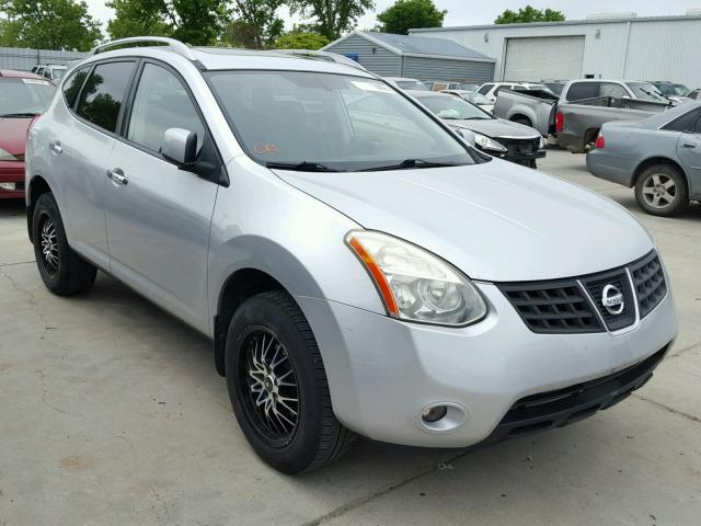 JN8AS5MT5AW028072 - 2010 NISSAN ROGUE S SILVER photo 1