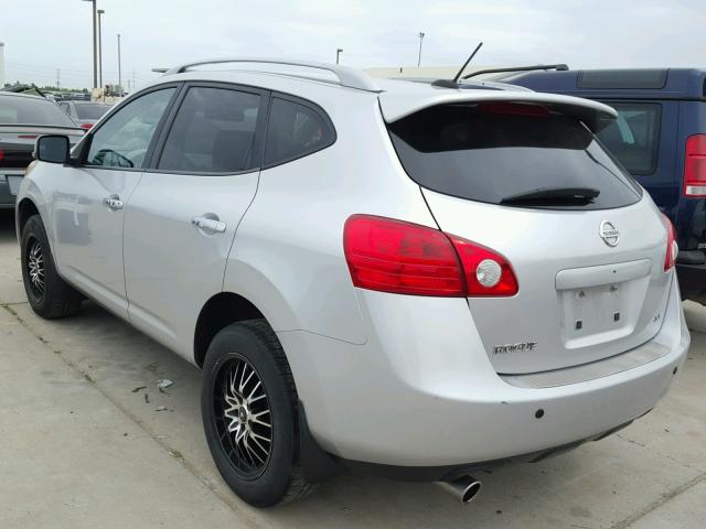 JN8AS5MT5AW028072 - 2010 NISSAN ROGUE S SILVER photo 3