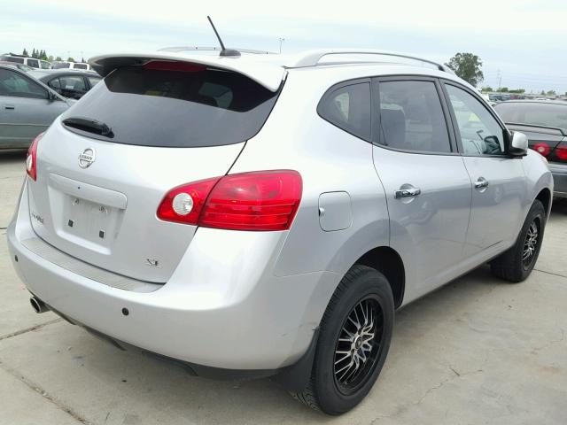 JN8AS5MT5AW028072 - 2010 NISSAN ROGUE S SILVER photo 4