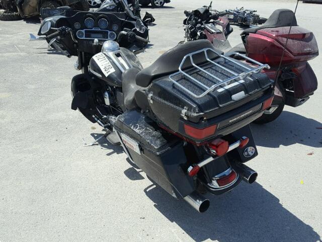 1HD1KEM14CB691250 - 2012 HARLEY-DAVIDSON FLHTK ELEC 黑色 照片 3