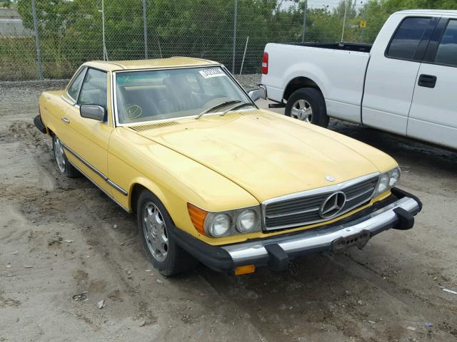 10704412055808 - 1979 MERCEDES-BENZ SL 400 YELLOW photo 1