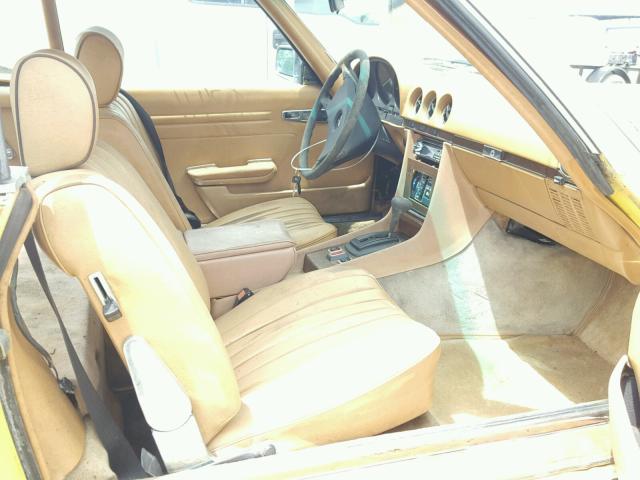 10704412055808 - 1979 MERCEDES-BENZ SL 400 YELLOW photo 5