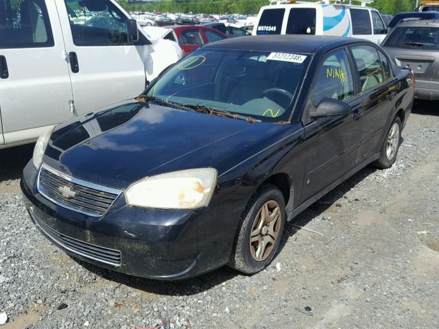 1G1ZS58F57F107360 - 2007 CHEVROLET MALIBU LS შავი ფოტო 2