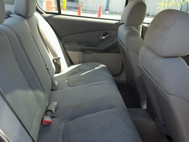 1G1ZS58F57F107360 - 2007 CHEVROLET MALIBU LS შავი ფოტო 6