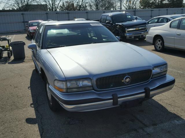 1G4HP52L7SH569348 - 1995 BUICK SEDAN BLUE photo 1