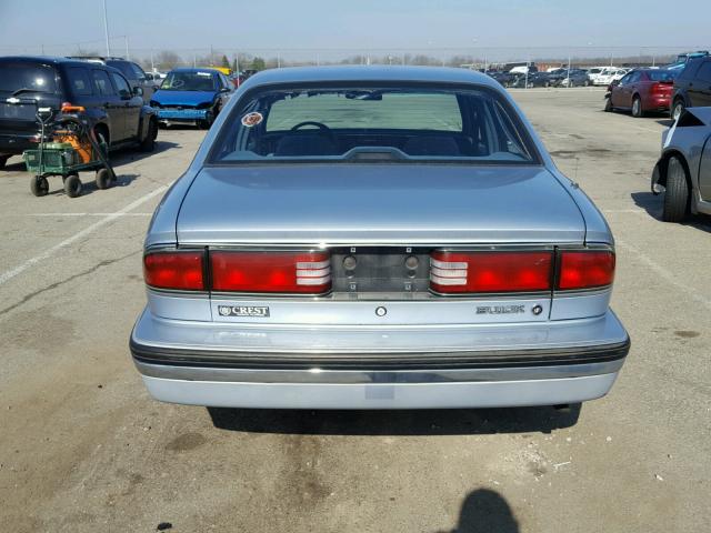 1G4HP52L7SH569348 - 1995 BUICK SEDAN BLUE photo 10