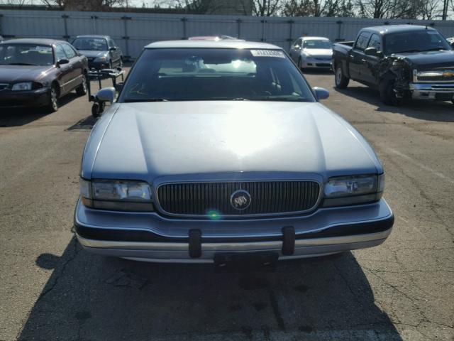 1G4HP52L7SH569348 - 1995 BUICK SEDAN BLUE photo 9