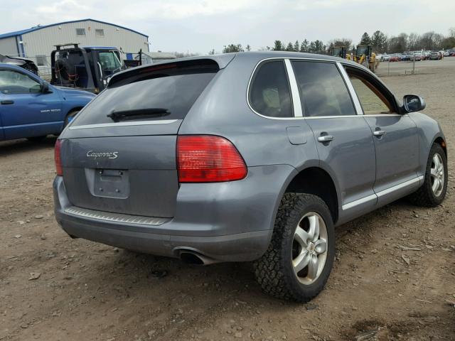 WP1AB29P16LA63558 - 2006 PORSCHE CAYENNE S SILVER photo 4