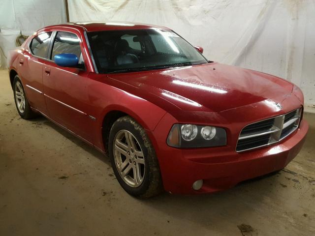 2B3KA53H76H134367 - 2006 DODGE CHARGER R/ RED photo 1