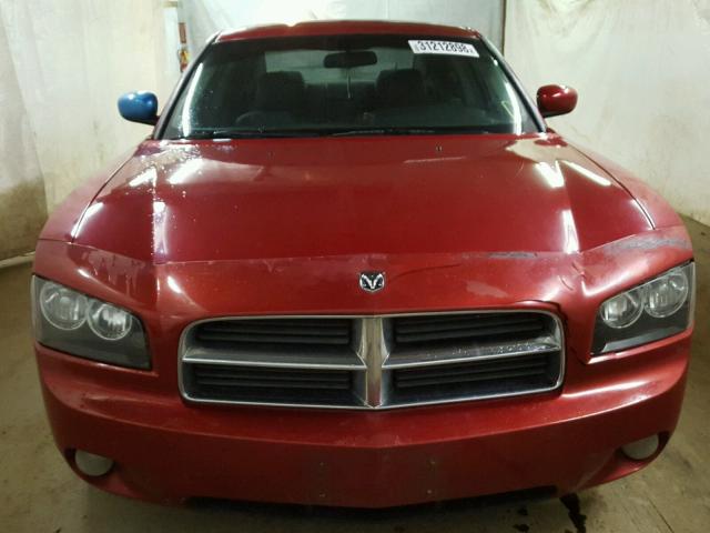 2B3KA53H76H134367 - 2006 DODGE CHARGER R/ RED photo 9