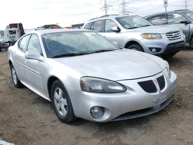 2G2WP552061231110 - 2006 PONTIAC GRAND PRIX SILVER photo 1