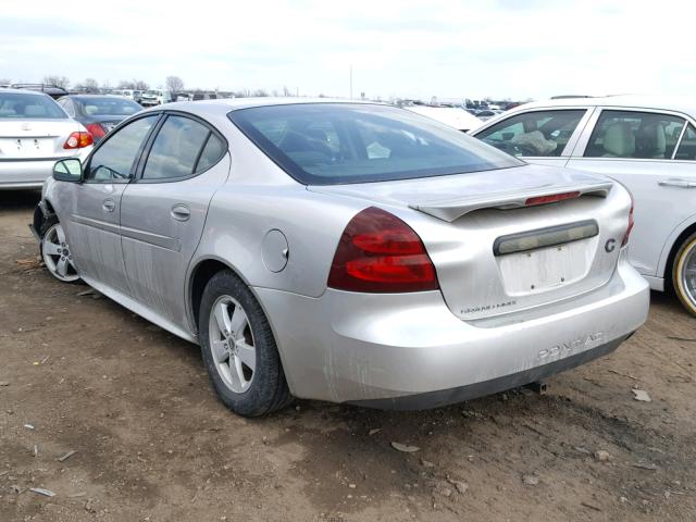 2G2WP552061231110 - 2006 PONTIAC GRAND PRIX SILVER photo 3