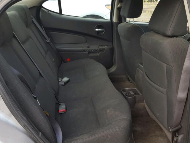 2G2WP552061231110 - 2006 PONTIAC GRAND PRIX SILVER photo 6