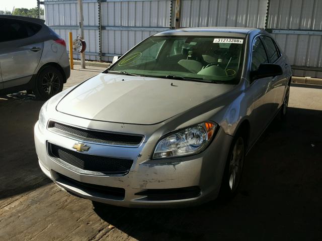 1G1ZA5EU9CF233267 - 2012 CHEVROLET MALIBU LS SILVER photo 2